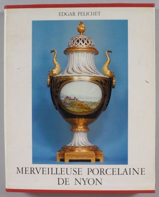la couverture du livre « Merveilleuse porcelaine de Nyon »