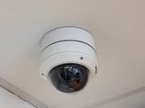an image of a camera mounted on the ceiling of a house