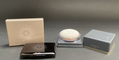 three items that are sitting on a table