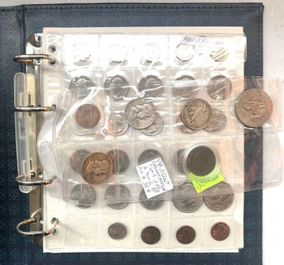 LES QUARTERS DOLLARS AMERICAINS - Un classeur comprenant environ 95 pi - Photo 1