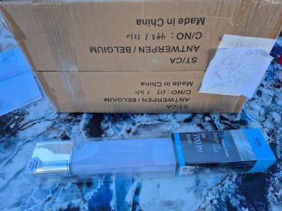 Lot de 8 réglettes LED Easy Light – 8W, 700 lm, 3000K, IP44,…