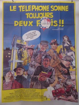 l'affiche du film « Le téléphone sonne toujours chez deux rois »