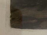 a picture of a painting on the wall of a room