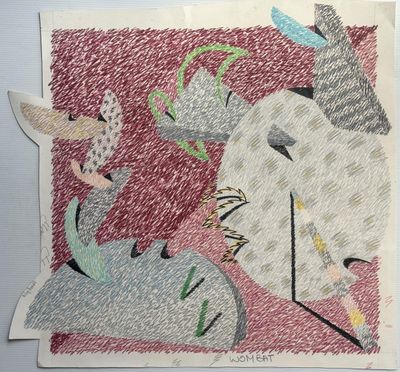 une image représentant un dessin d'un chat et d'un oiseau