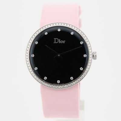 Dior Montre D réf. CD043114A002 circa 2021 Boîtier rond en a…