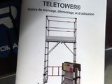 a sign on the table that says teletower