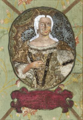 une image d'un tableau représentant une femme en robe verte