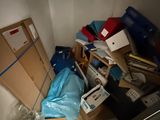a room with a lot of boxes and boxes on the floor