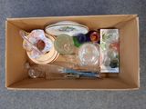a box with a lot of items inside of it