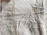a piece of cloth that has been stitched together