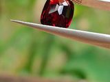 une personne tenant une pince sur laquelle est gravé un losange rouge