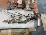 a lot of tools that are on a table