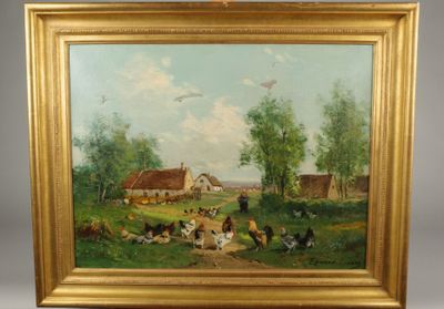 Edouard DUPARC (Ecole du début du XXème siècle). La basse-co…