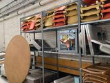 a room filled with lots of different types of furniture