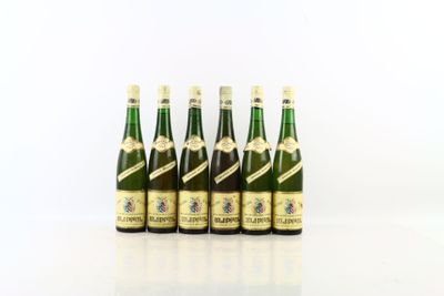 6 bouteilles RIESLING 1964 par Louis KLIPFEL.