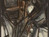 une image représentant un tableau montrant un ensemble de chaises, dans un cadre noir