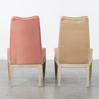 Emile Veranneman (1924–2004), deux petites chaises, bois pat… (photo 5)
