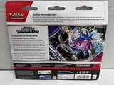 the back of a box of pokemon trading cards on a white surface