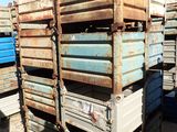 a stack of crates that are stacked on top of each other