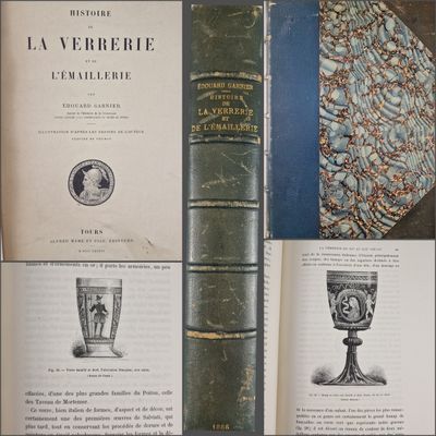 un vieux livre sur lequel est posée l'image d'un vase