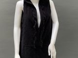 mannequin dressed in a black hoodedie with a hoodie on