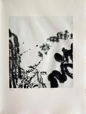 Zao Wou-Ki - L'évidence de la nuit IV, 1991