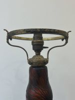 LUSCHER (XX), Pied de lampe en verre dégagé à l'acide à déco… (photo 6)