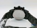 a close up of a wrist watch on a white surface