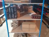 many boxes and boxes on the shelves in the store