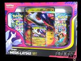 une boîte de cartes Pokémon qui se trouvent dans la boîte