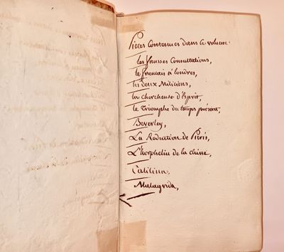 THEATRE DU XVIII SIECLE - Interessant ensemble de piéces de …