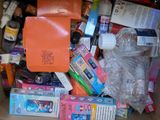 a box full of assorted items that are in it