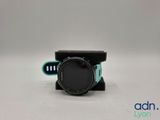 a close up of a smart watch with a strap on it