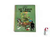 the cover of the book les et les boules de cristal
