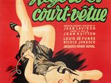 une affiche de film mettant en scène une femme sexy en lingerie