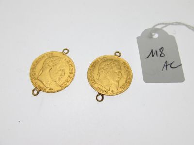 deux souverains en or, dont l'un est un souverain et l'autre un souverain