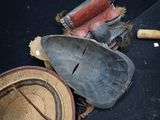 a lot of items that are laying out on the floor