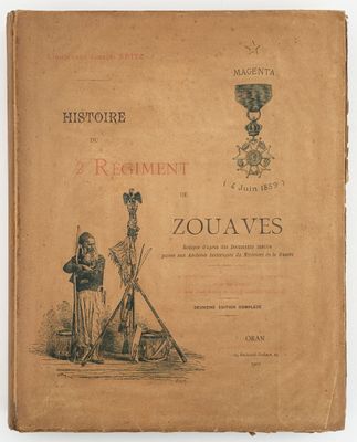 an old book with a drawing of a man and a woman standing next to each other