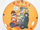 a picture of a sign that says shell gas line