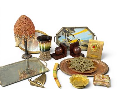 a lot of items that are on the table