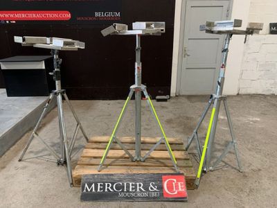 ELC EL400 - LOT DE 3 TREPIEDS POUR PROJECTEURS - Tva récupér…