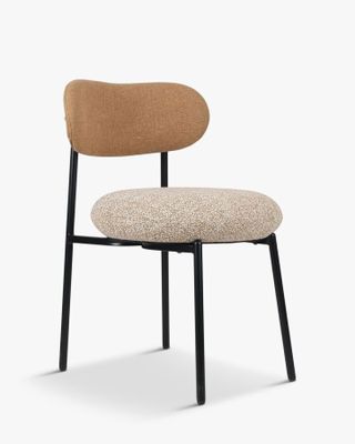 18 / Chaise bicolore - MAIA - Bicolore camel sable & ja…