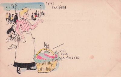 2 CARTES POSTALES ILLUSTRATEUR : Les NORWIN'S. Types Parisie…