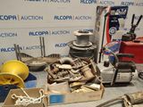 a lot of tools that are sitting on a table