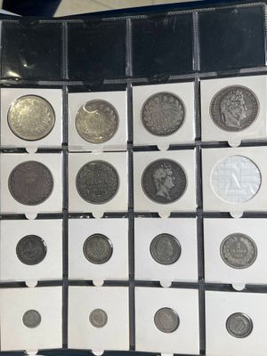 15 MONNAIES D’ARGENT FRANÇAISES - LOUIS-PHILIPPE - Photo 1