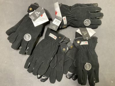 Lot de 45 paires de gants pour hommes couleur noir - Photo 1