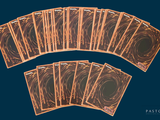 a lot of cards that are sitting on a table