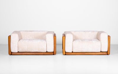 paire de fauteuils danois du milieu du siècle, dans le style de Hans J. Wegner