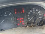 a close up of the dashboard of a car with the gauges on