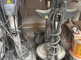 two machines that are sitting next to each other